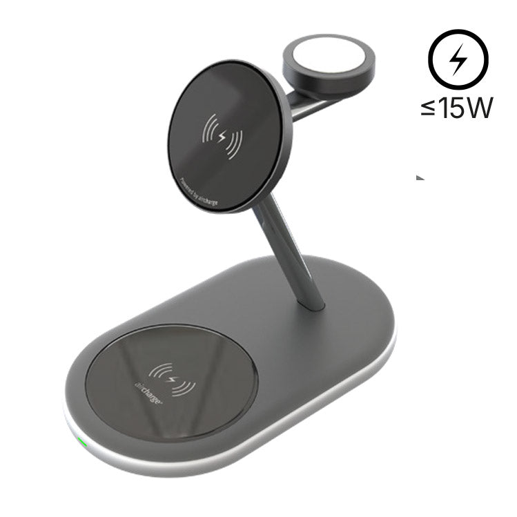 AirCharge™ – 3-in-1 Wireless Charger with AirMag